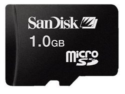 Nicht gerade &uuml;ppig bemessen: Die nur 1 GB gro&szlig;e microSD von SanDisk liegt dem G810 serienm&auml;&szlig;ig bei